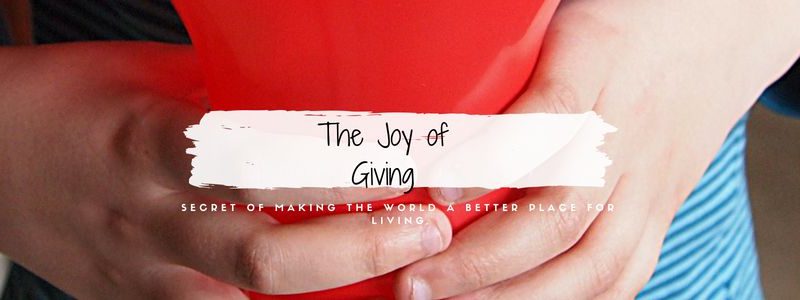 The Joy of Giving